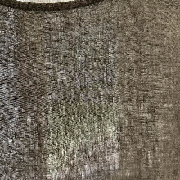 Standard James Perse 100% Linen Dress Seam Pockets Lagenlook Minimalist Classic* - Picture 6 of 9